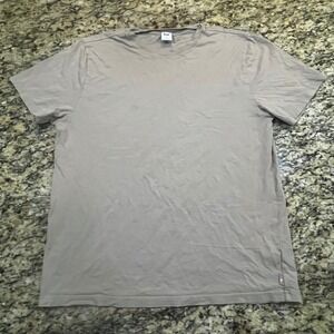 Tna Aritzia Men Short Sleeve Crew Neck T-Shirt Taupe Brown Size Medium
